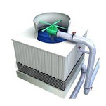 Projekt för transformation av kyltorn för vattenturbin